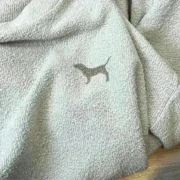 Victoria’s Secret PINK Tan Long Sleeve Pullover Size S - Picture 6 of 10